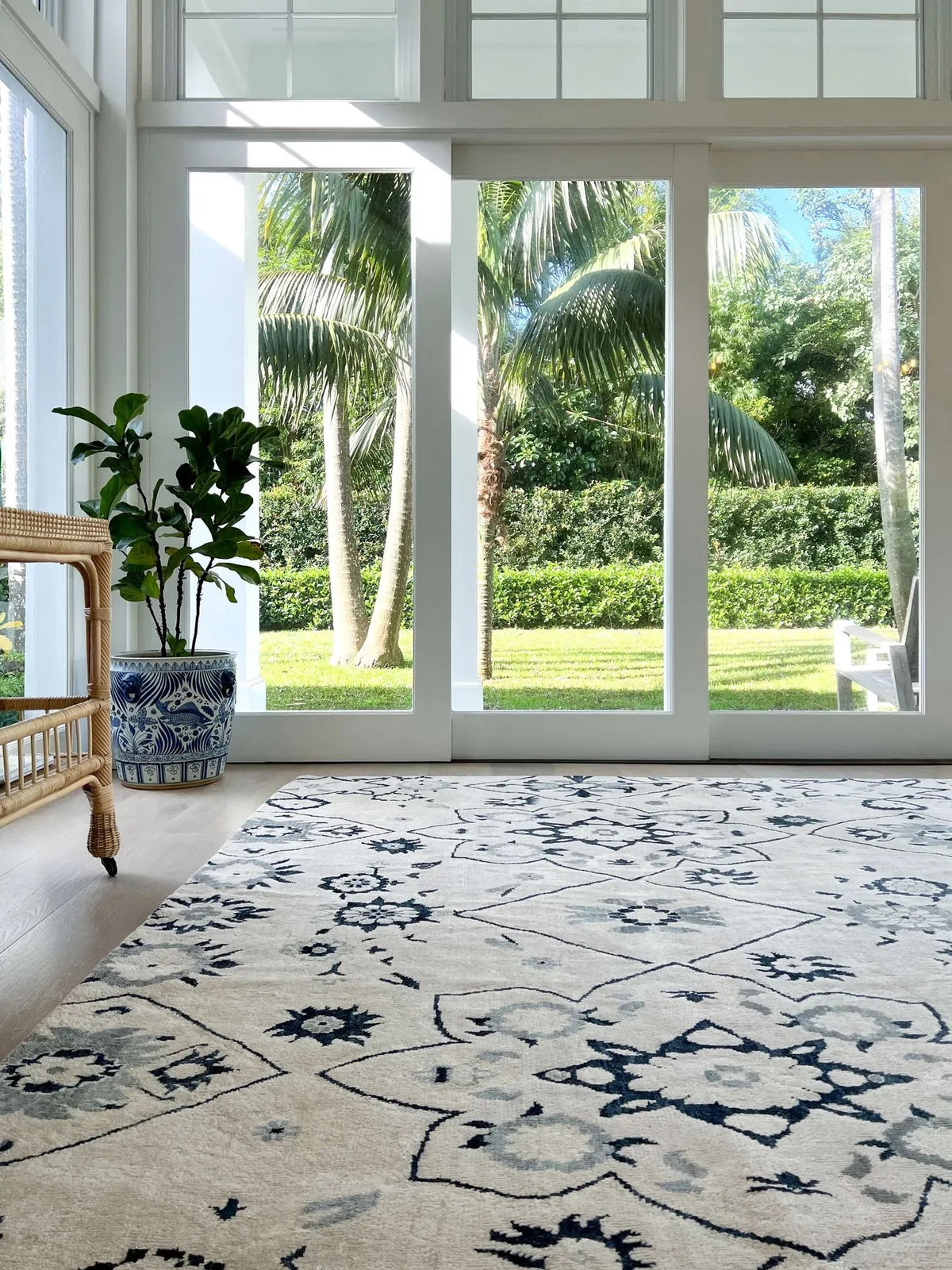 Frostbloom Heritage Rug